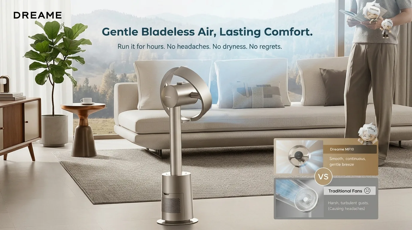 Dreame MF10 bladeless circulation fan
